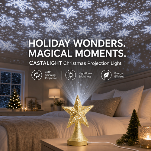 Castalight™ - Star Ornament Projector