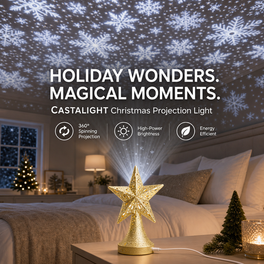 Castalight™ - Star Ornament Projector