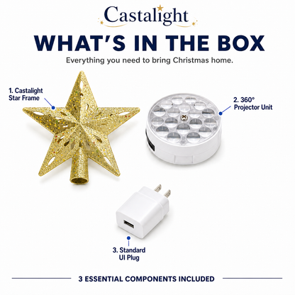 Castalight™ - Star Ornament Projector